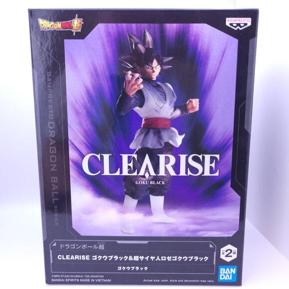 Banpresto Dragon Ball Super Clearise Goku Black Figure Brand New Sealed - Picture 11 of 11